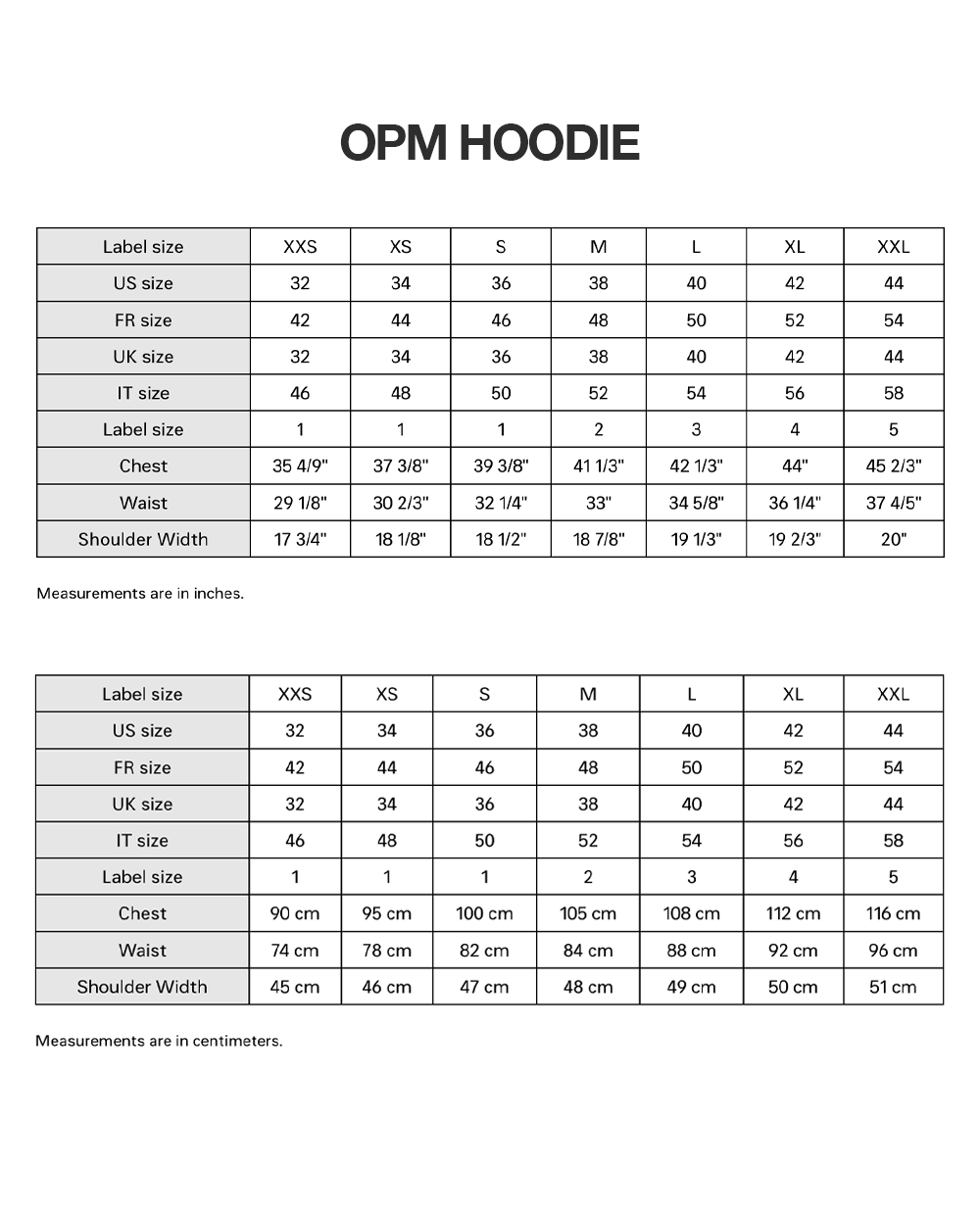 OPM HOODIE